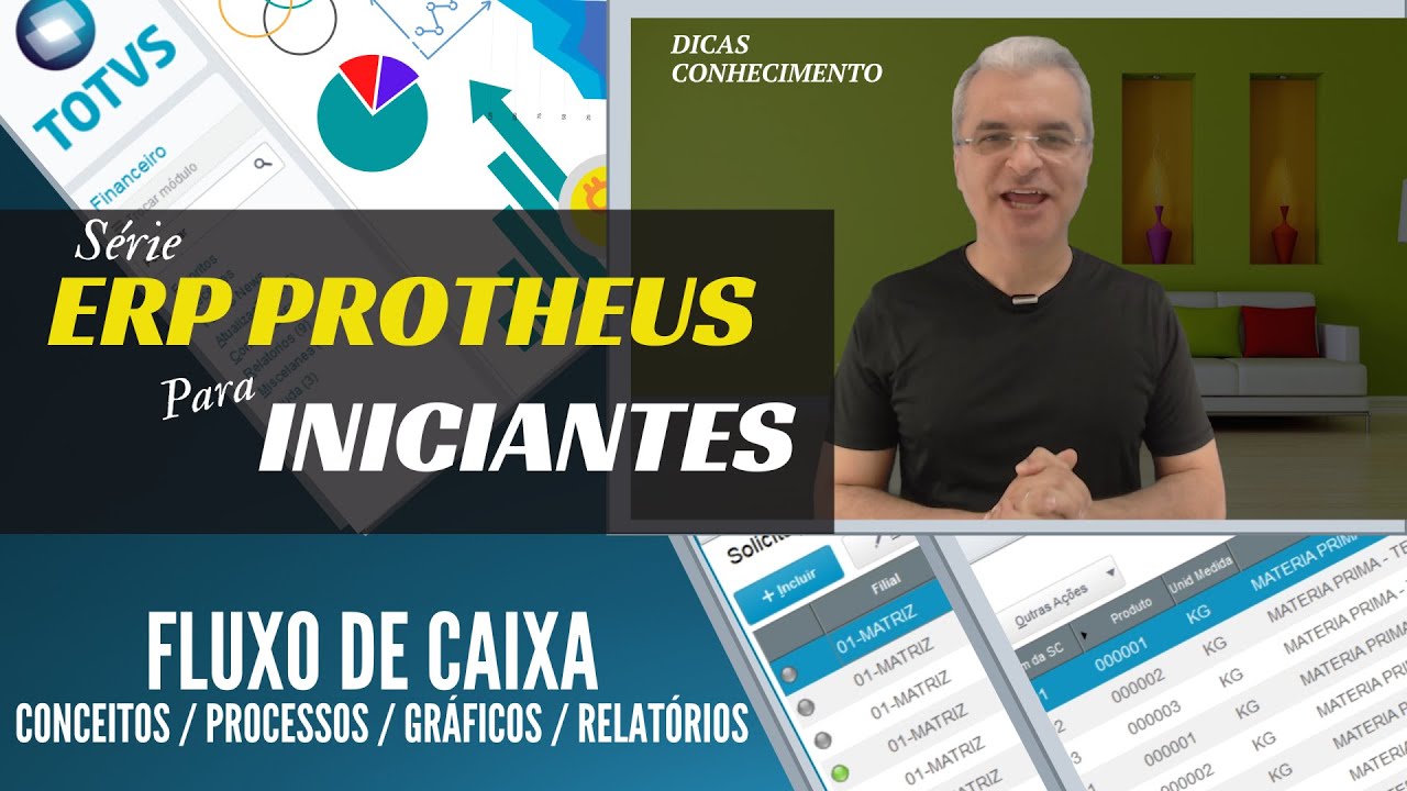 ERP Protheus | Fluxo de Caixa - Conceitos / Processos / Gr&aacute;ficos / Relat&oacute;rios