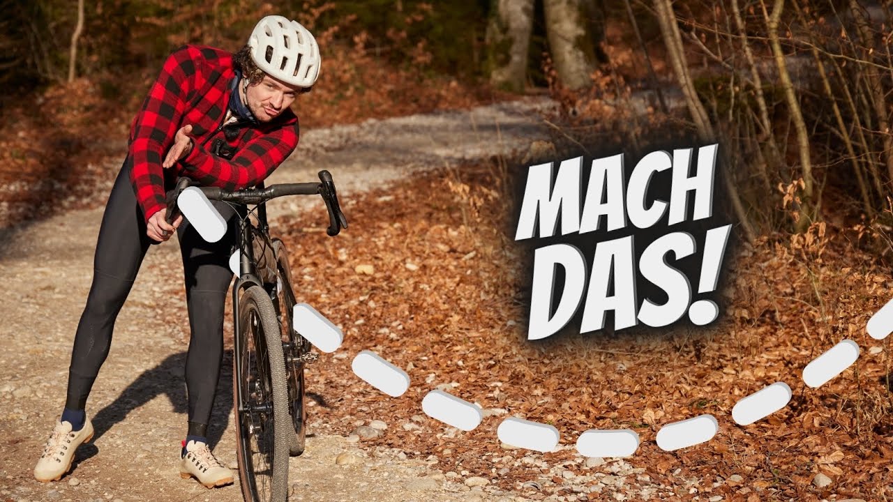 7 Tipps: KURVEN mit'm GRAVELBIKE | Fahrtechnik f&uuml;r Anf&auml;nger & Fortgeschrittene