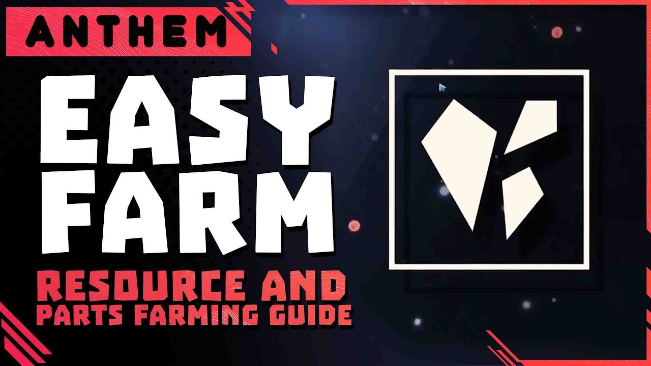 Anthem Easy Resource Farm \\ GUIDE