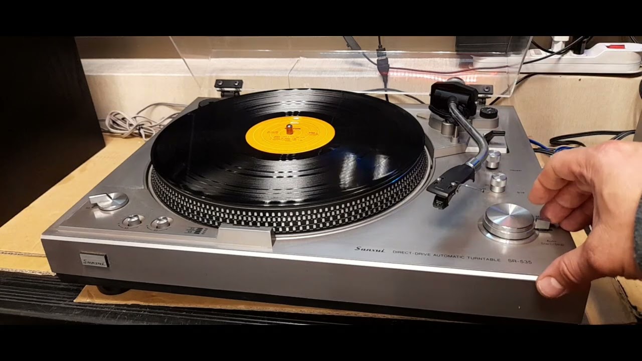 Tornamesa Sansui Sr-535