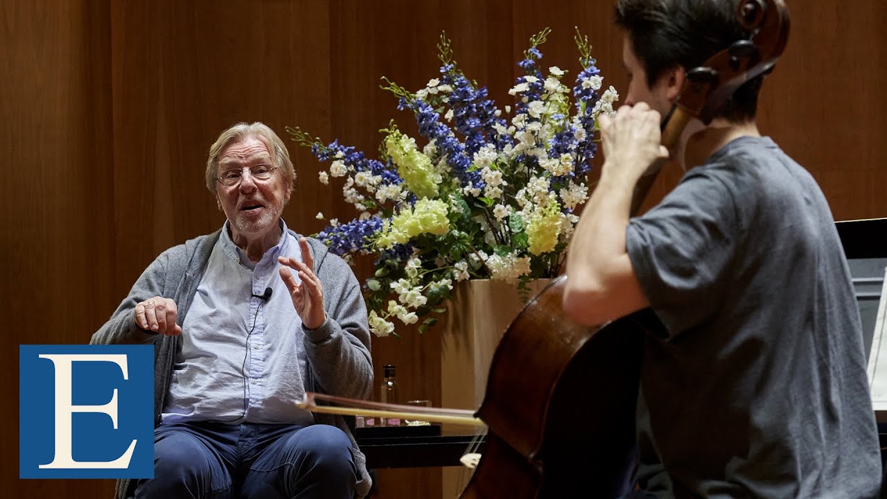 Masterclass de Frans Helmerson - Violonchelo - Lalo: Concierto - I. Prelude.Lento - Allegro maestoso
