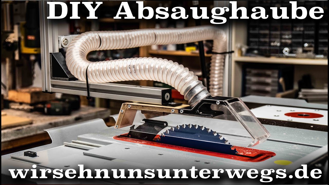 ⚠️ Eine Pendelhaube für die Kreissäge selber bauen | wirsehnunsunterwegs.de