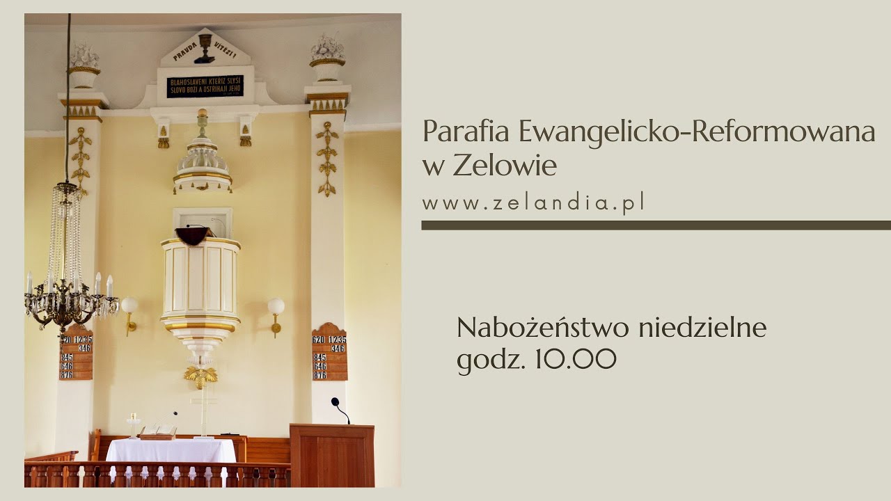 Nabożeństwo niedzielne 1 marca 2026 r.