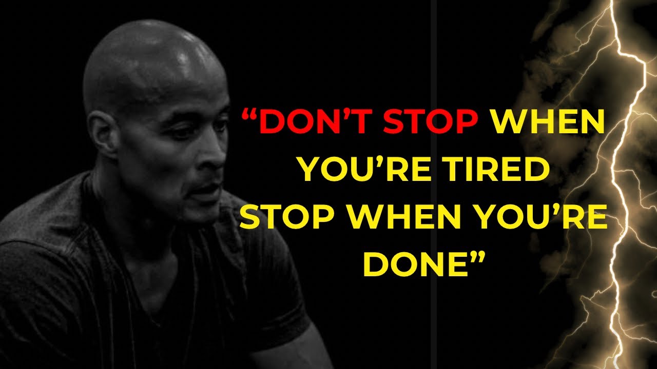 HOW TO TRANSFORM PAIN INTO POWER | David Goggins Life Changing Speech
