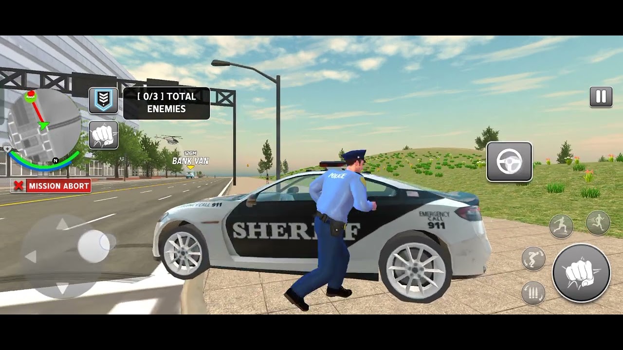 DRAWING SIMULATOR POLICE CHASED THIEF #drivingsimulator #carracing 