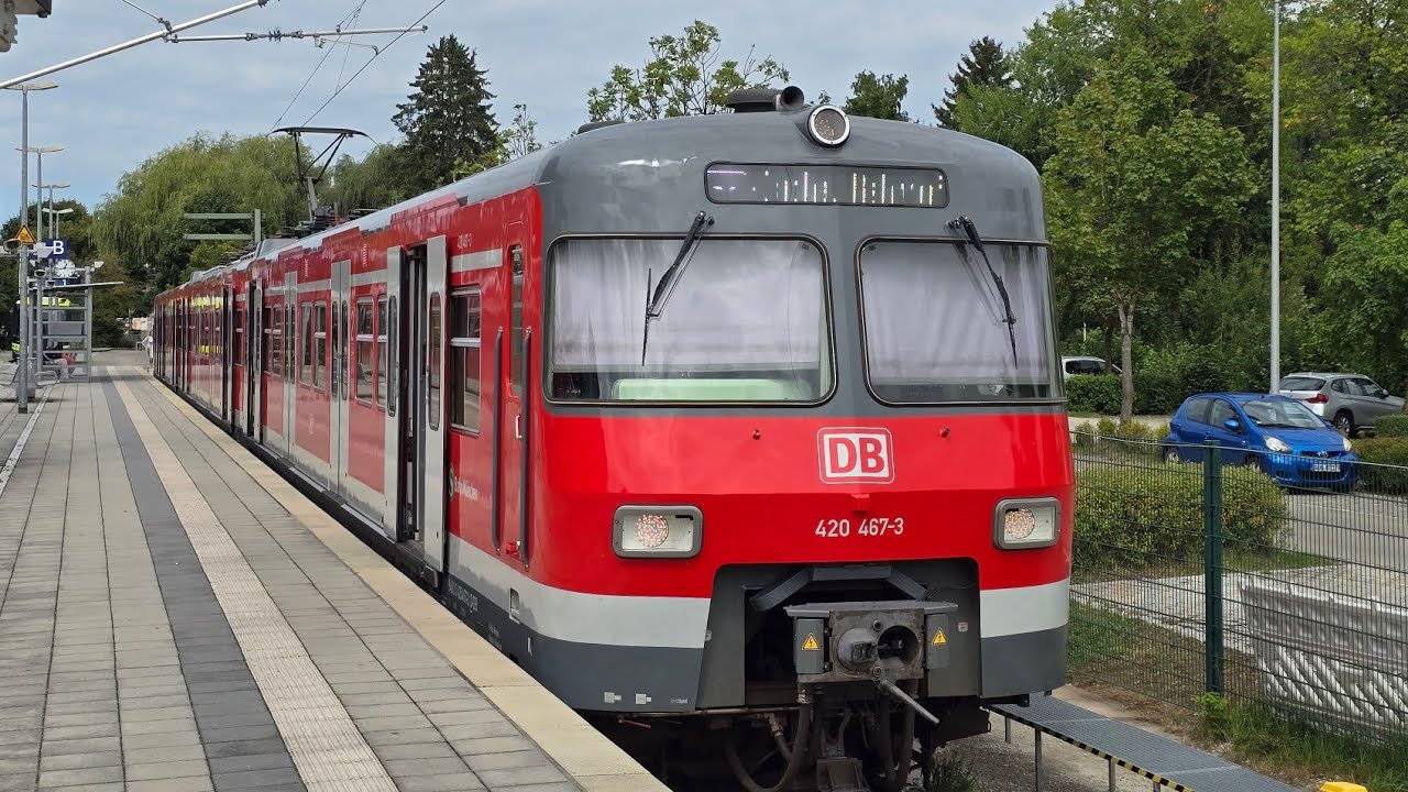 S-Bahn München|Mitfahrt in der BR420 auf der S2 von Altomünster bis Dachau Bf