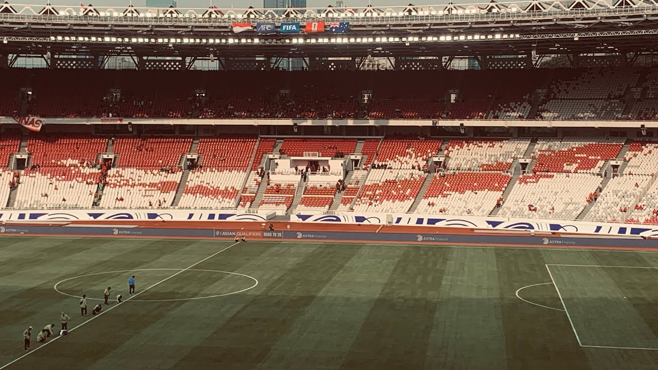 nonton ke gbk lagi // indonesia vs australia
