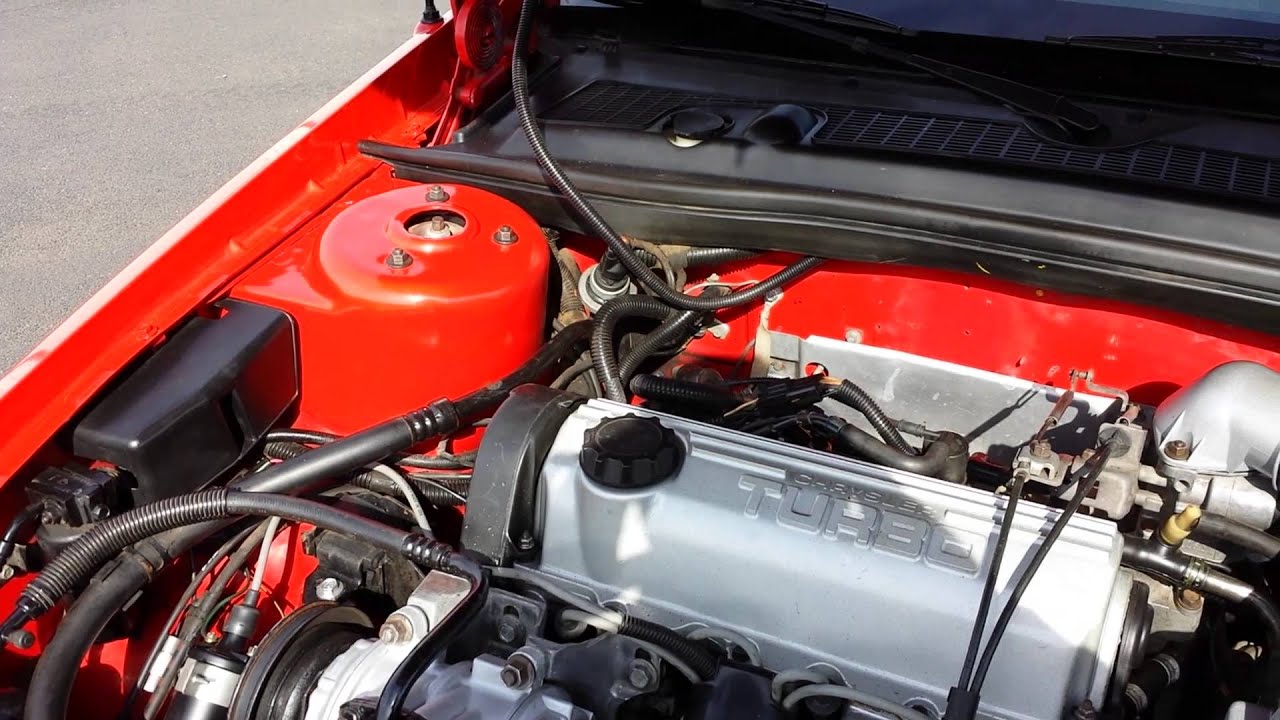 1986 chrysler laser XT turbo 72k original miles