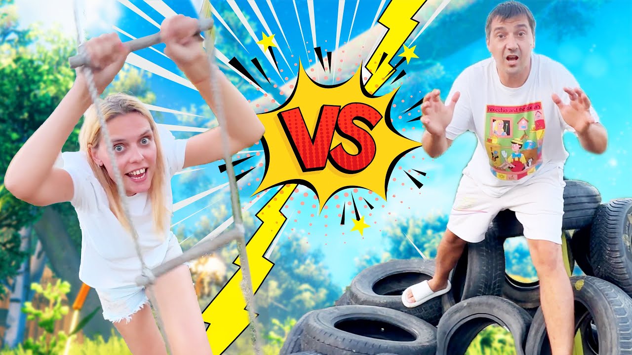 🧗‍♂️ BĂIEȚI VS FETE 🏋️‍♂️ Traseu Aplicativ tip Survivor 🏡 CÂȘTIGĂ 1000 € 💶 Partea 1