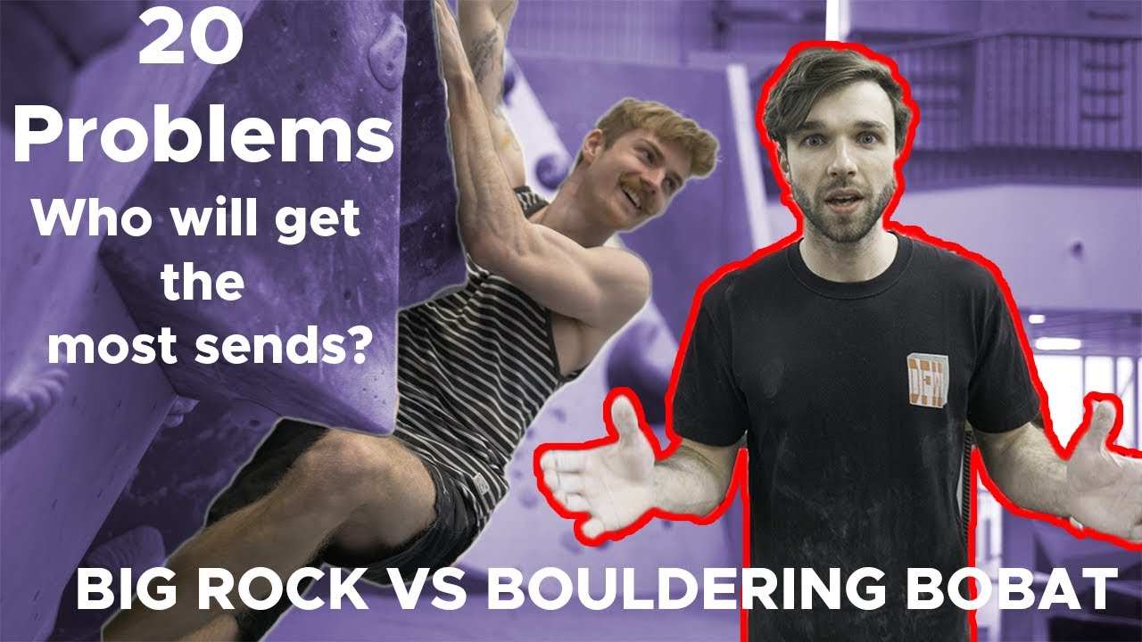 Why do people keep challenging us? || Big Rock climbing centre || BoulderingBobat