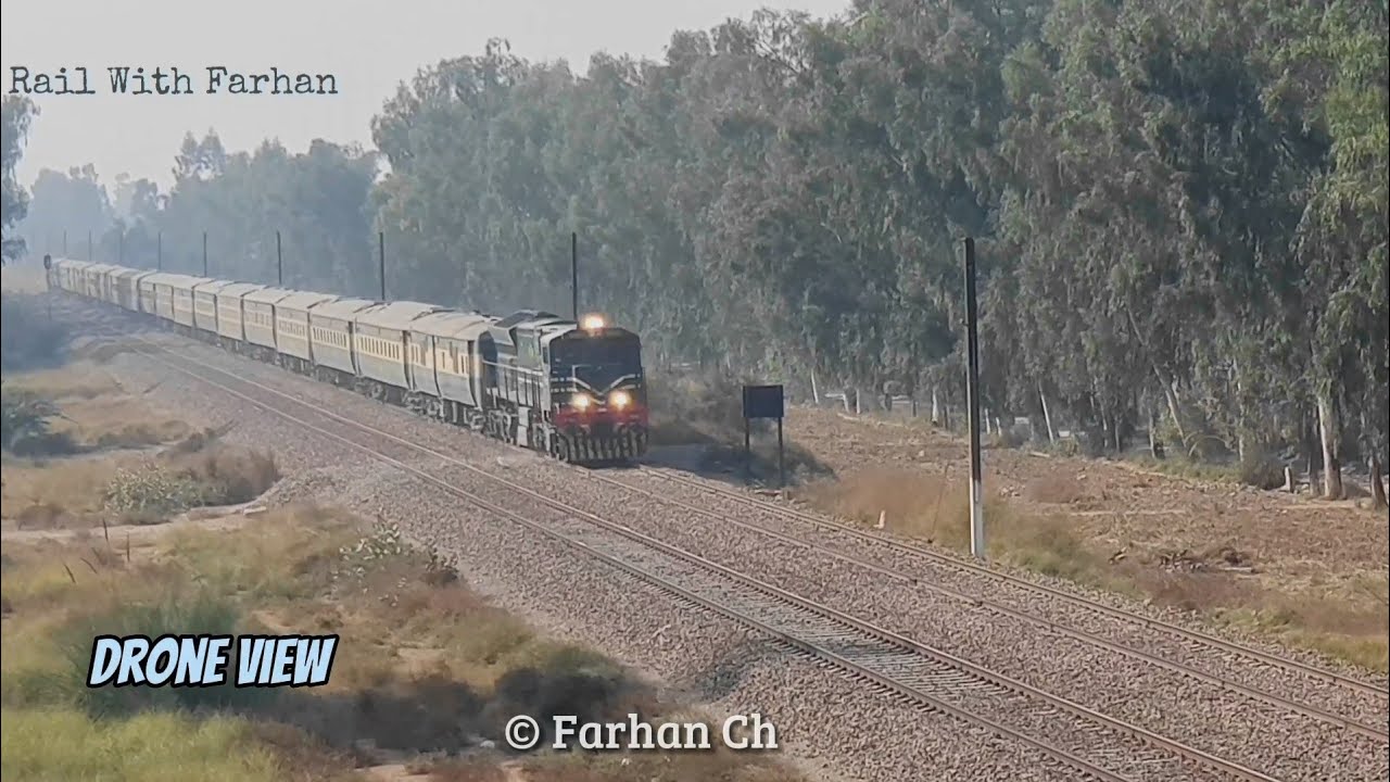 Fast Speedy Trains of Pakistan Railways