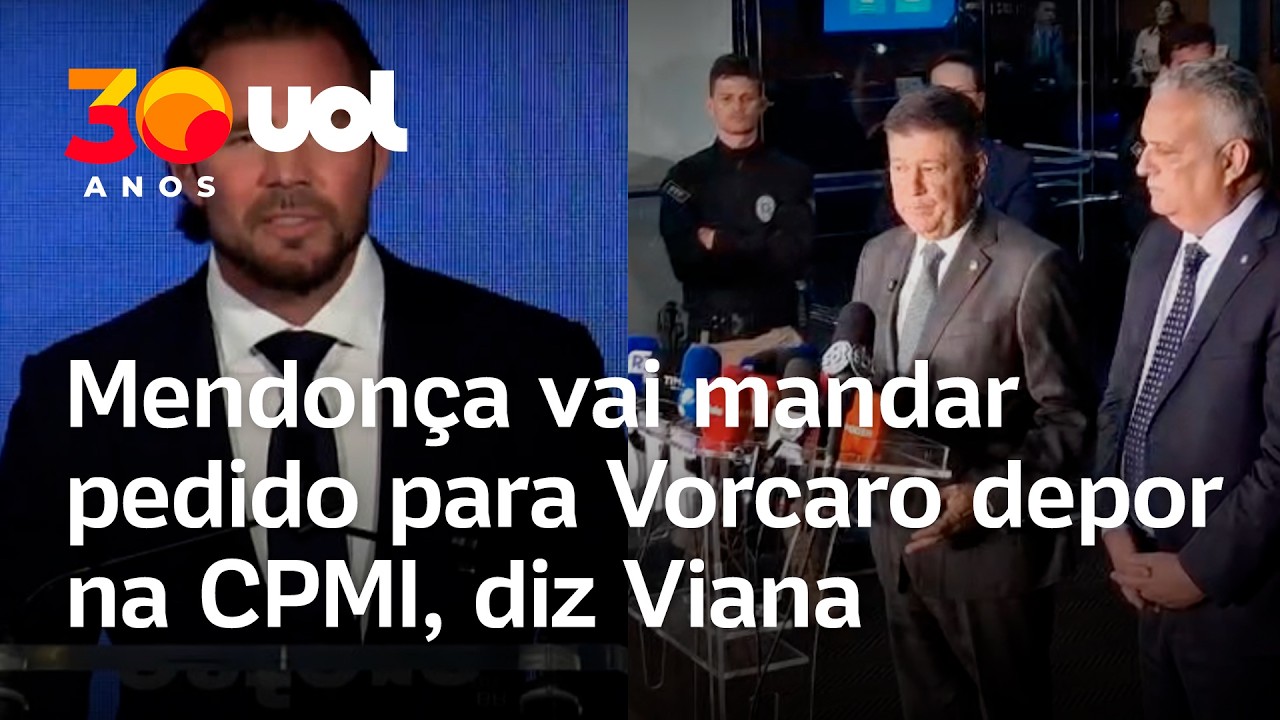 Mendonça vai mandar à 2ª Turma do STF pedido para Vorcaro depor na CPMI do INSS, diz Carlos Viana