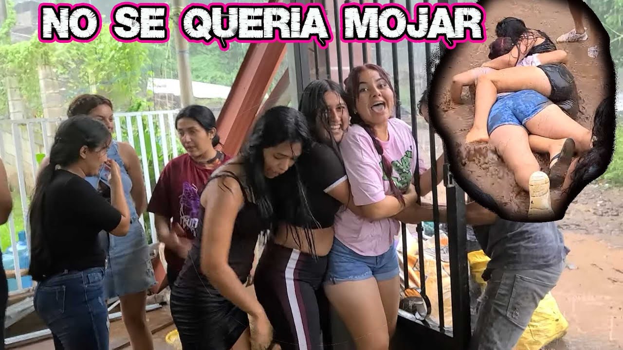 Se nos vino la lluvia y activo a todos, desatando una locura total.