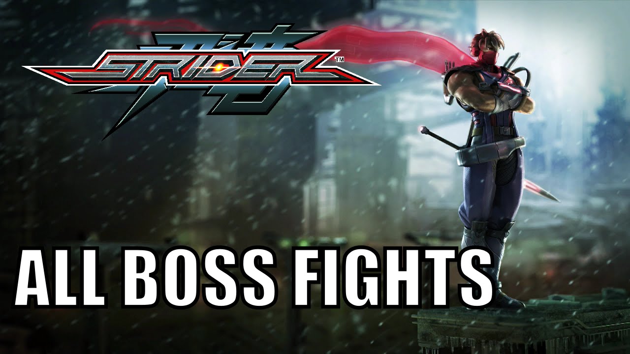 Strider Boss Fights Walkthrough PS4 PSN