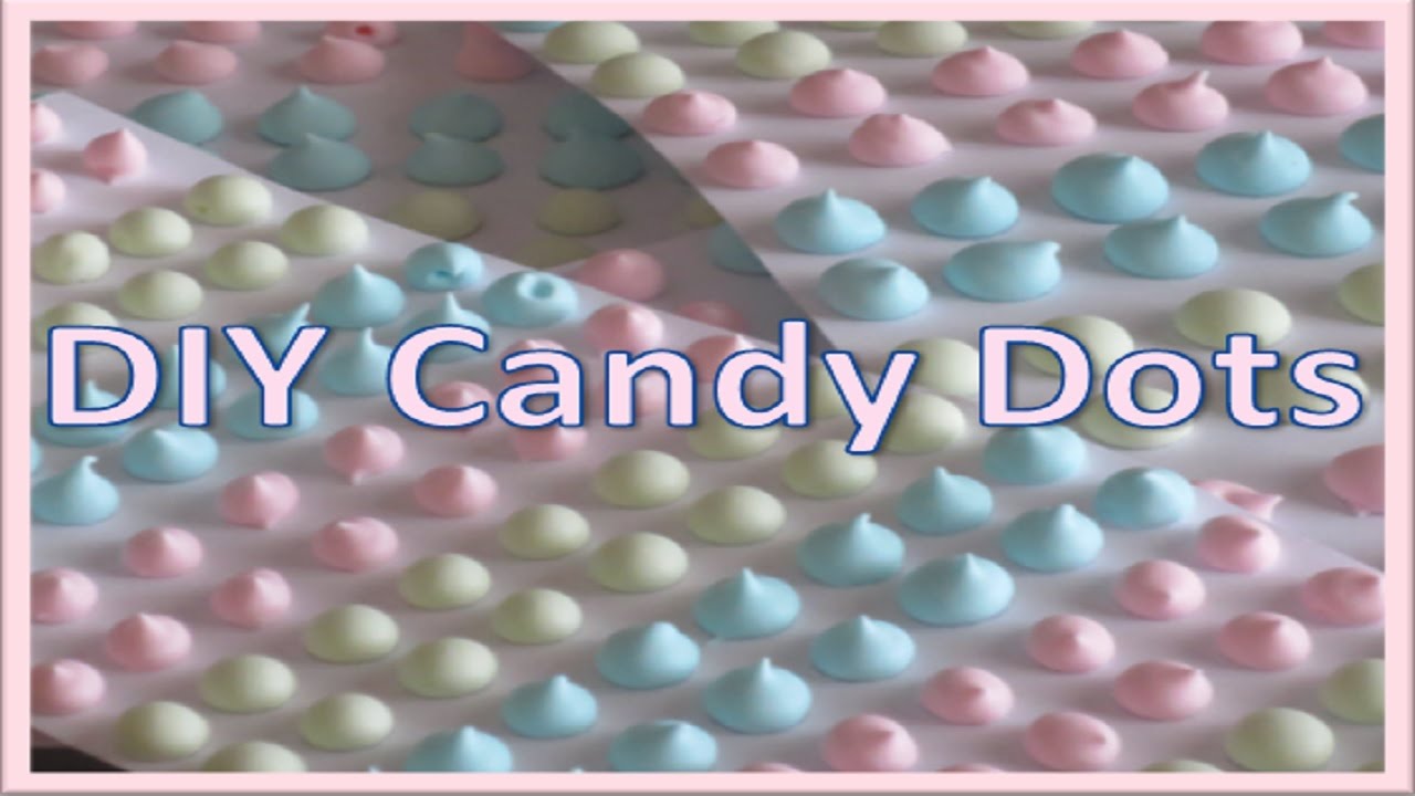 Homemade Candy Dots Recipe