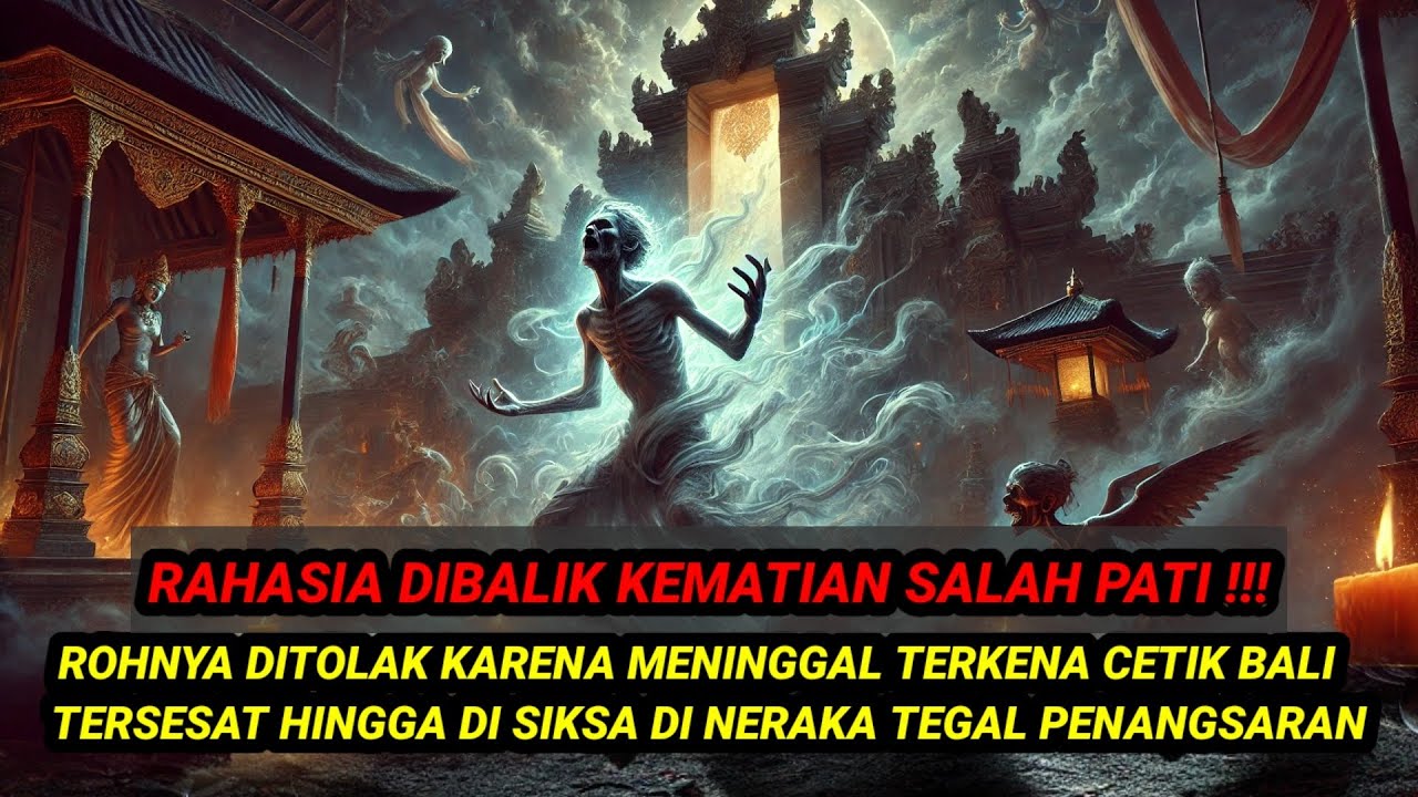 RAHASIA DIBALIK KEMATIAN SALAH PATI‼️ROHNYA DITOLAK HINGGA TERSESAT DAN DISIKSA DI TEGAL PENANGSARAN