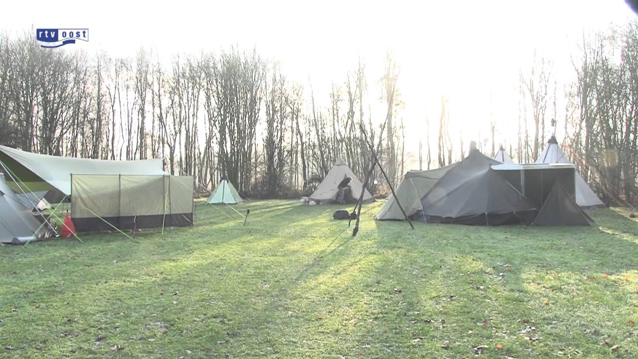 Twintig mensen hebben vuurwerkvrije jaarwisseling op natuurcamping Kuinderbos