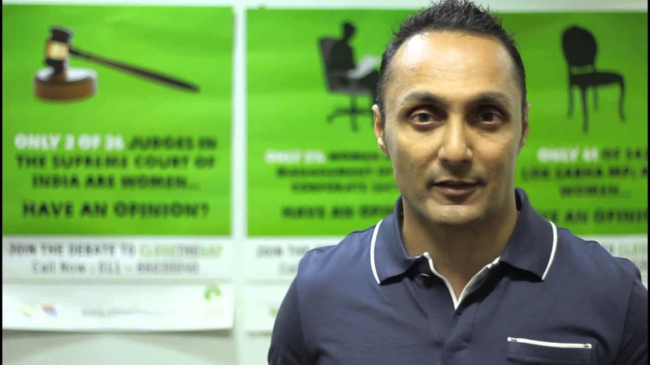 Rahul Bose endorses the Oxfam India CLOSETHEGAP Campaign.