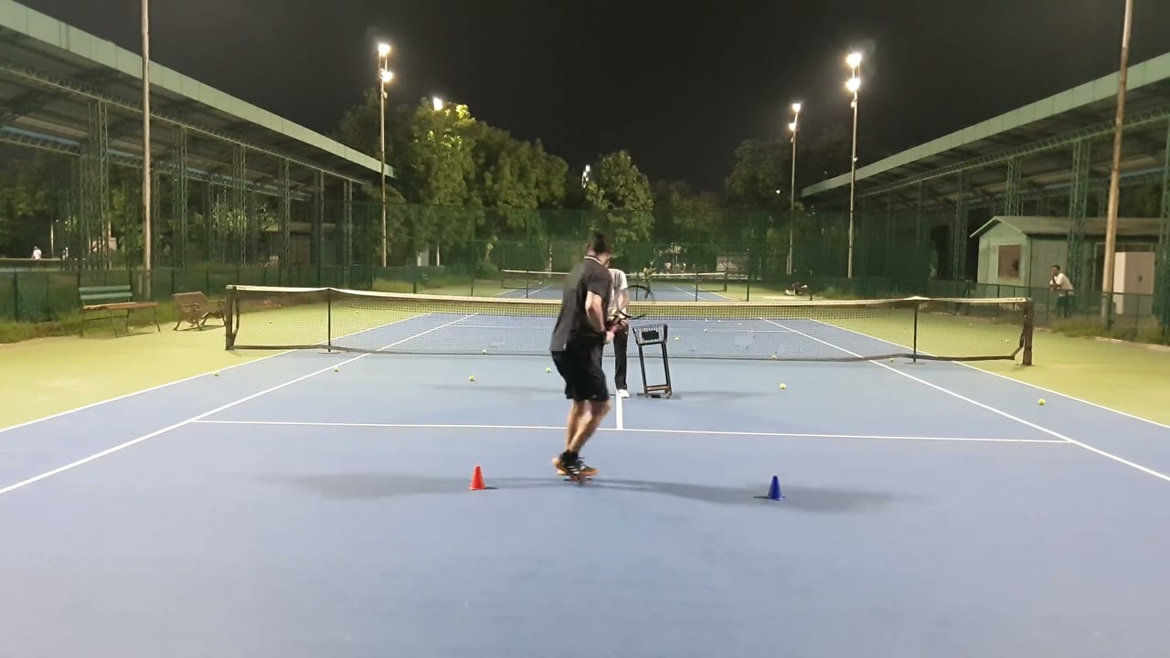 How I’m Learning Tennis in 30 Days 🎾 Day 15 - Part 3 | Training at Noida Stadium (2025) -4K