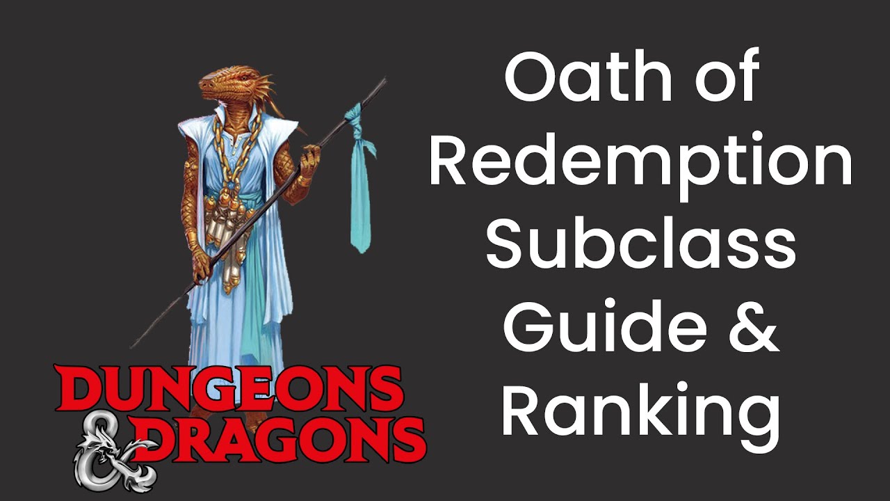Руководство по подклассам «Клятва искупления» (Паладин) и рейтинг силы в D&D 5e — HDIWDT