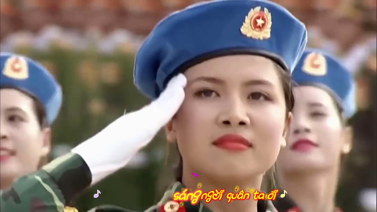 TIẾN BƯỚC DƯỚI QUÂN KỲ - DOÃN NHO - ĐOÀN CA MÚA QUÂN ĐỘI