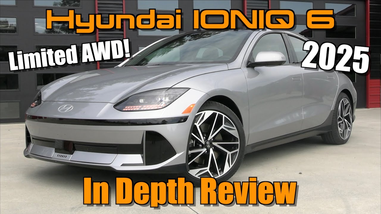 2025 Hyundai IONIQ 6 Limited AWD: Start Up, Test Drive & In Depth Review