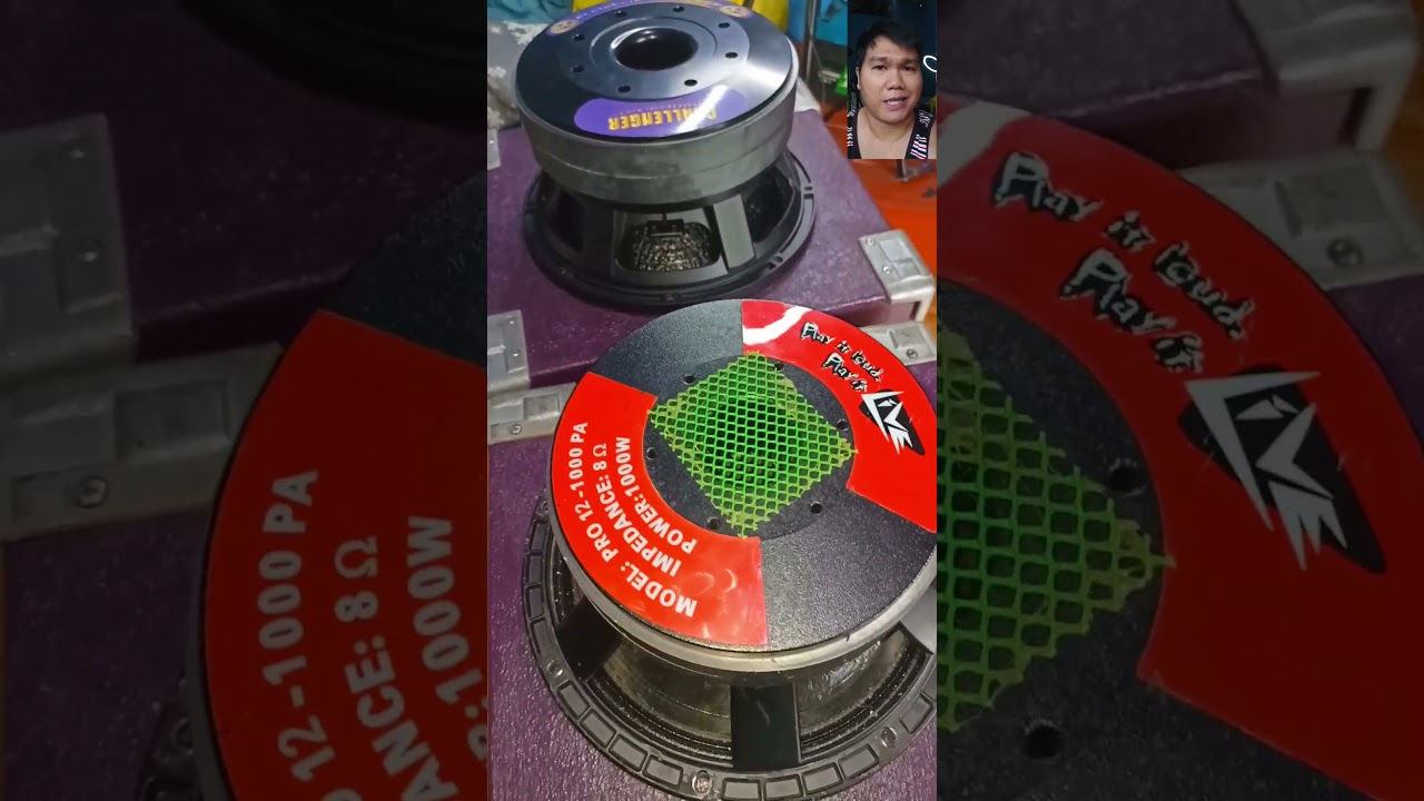 2000 Watts Speaker kingpin Vs 1000 watts Speaker Live pro 12 Magnet Size #SoundSystem