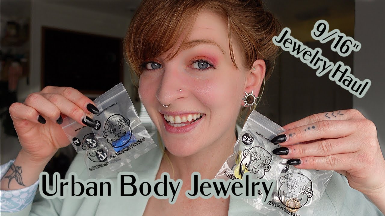 Urban Body Jewelry Haul and Review- Discount Code! - 9/16