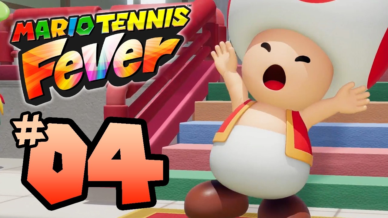 KEEP CHEERING ME ON!!! | Mario Tennis Fever (BLIND) - Part 4
