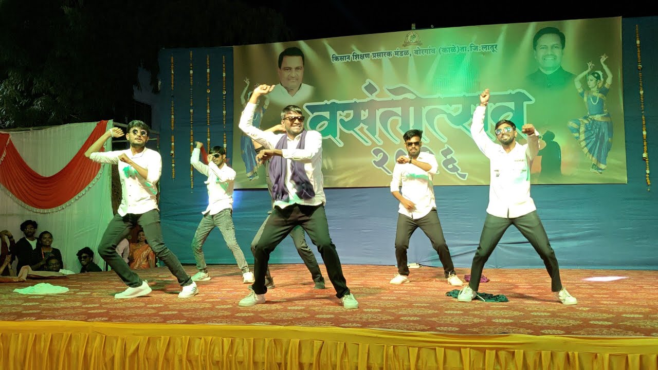 College Festival Dance…VASANTOTSAV 2026 #VKHMC #latur Block booster Performance by 2nd year