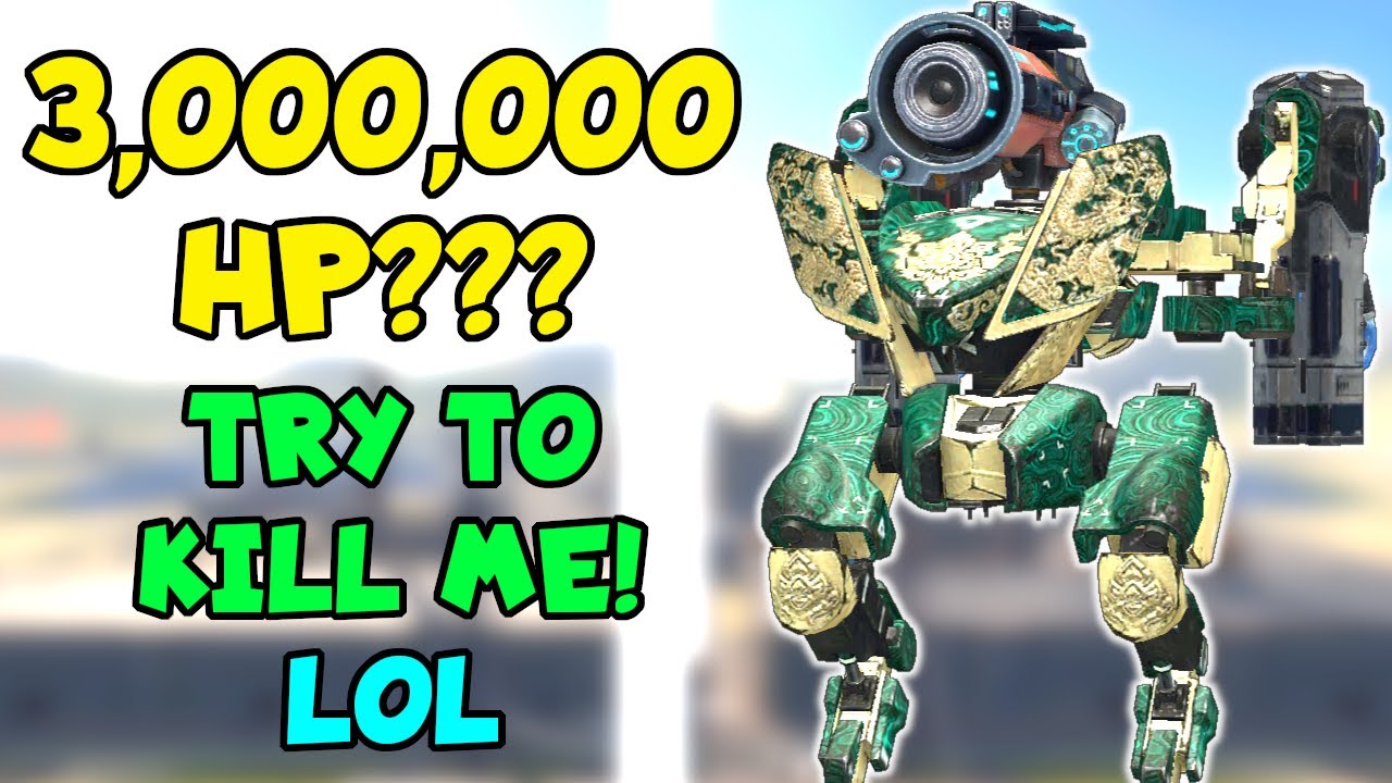 WOW! Unstoppable! T FALCON 3,000,000 HP??? | War Robots MK2 Gameplay WR