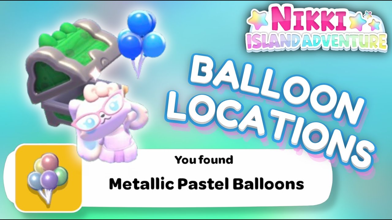 ALL BALLOON COLOR LOCATIONS | Hello Kitty Island Adventure Guide