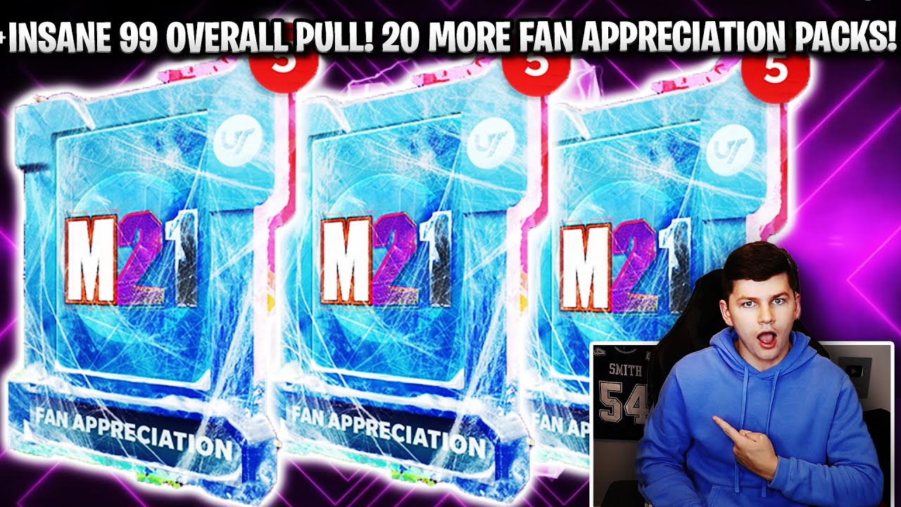 20 MORE FAN APPRECIATION PACKS! INSANE 99 OVERALL PULL! | MADDEN 21 ULTIMATE TEAM