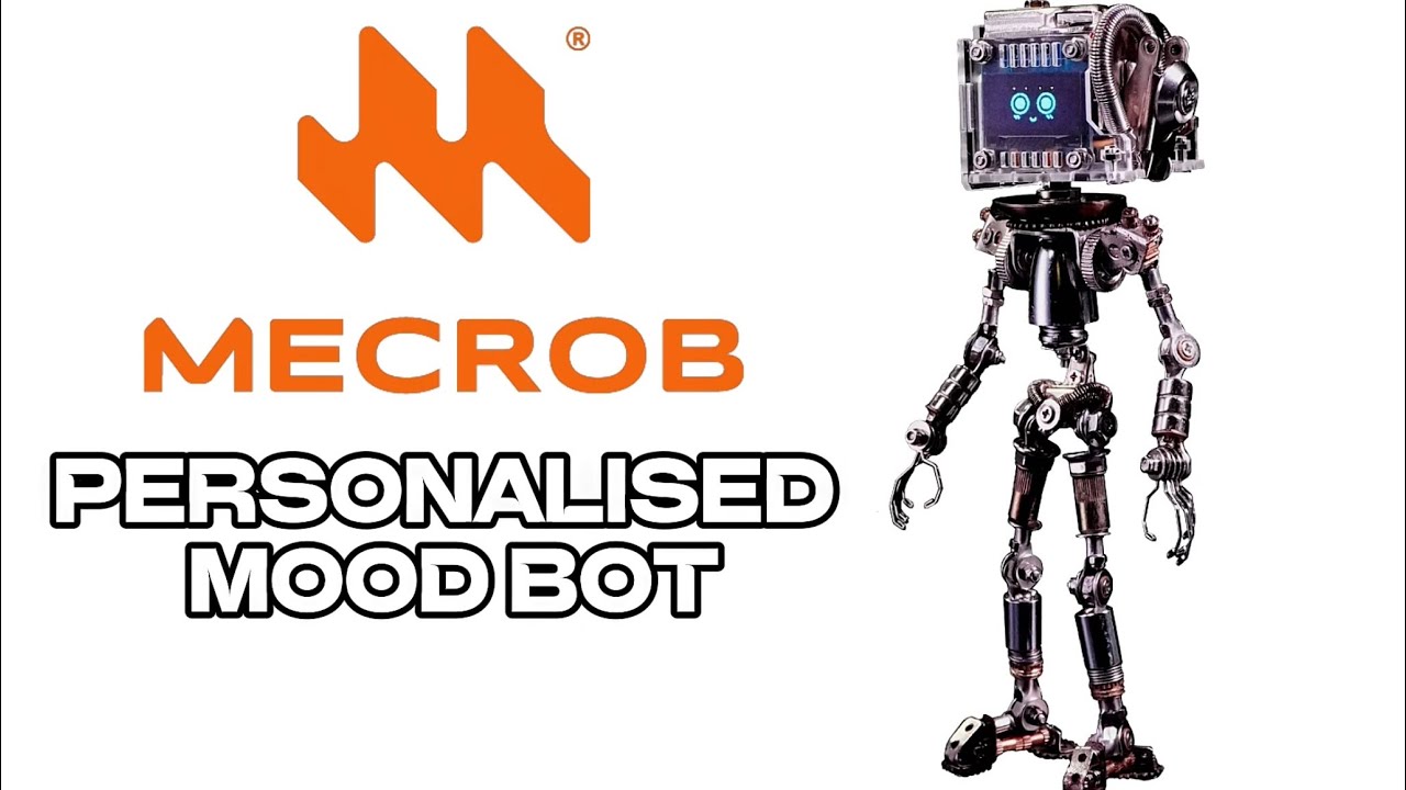 MECROB Sent me a Customised ’Mood Bot’ Robot and it is more than you think 😳