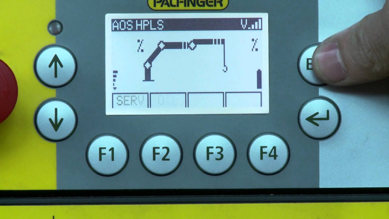 PALFINGER Service - El sistema SH de control de la grúa  (Español)