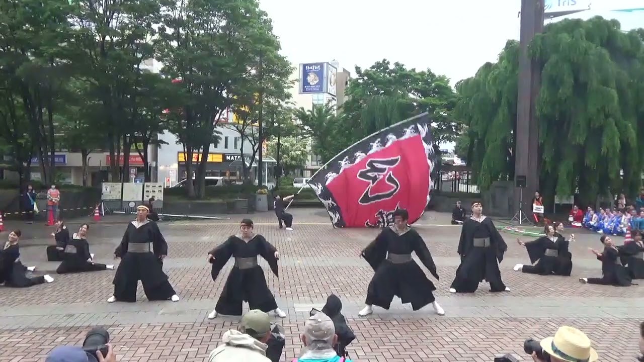 2025.05.25 YOSAKOI さんさ 幻夢伝 「紅志」JR盛岡駅前滝の広場