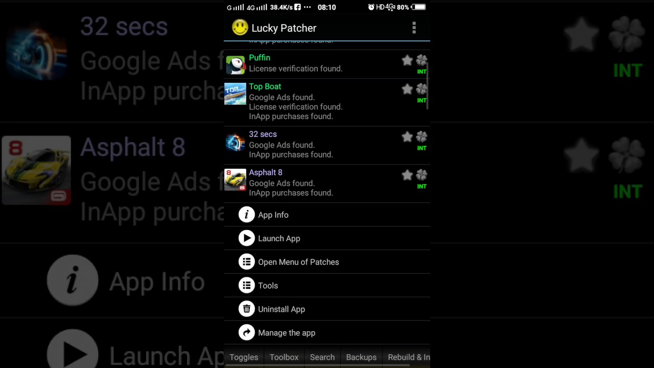 REAL HACK OF ASPHALT 8 WITH LUVKY PATCHER [NO ROOT REQUIRED]