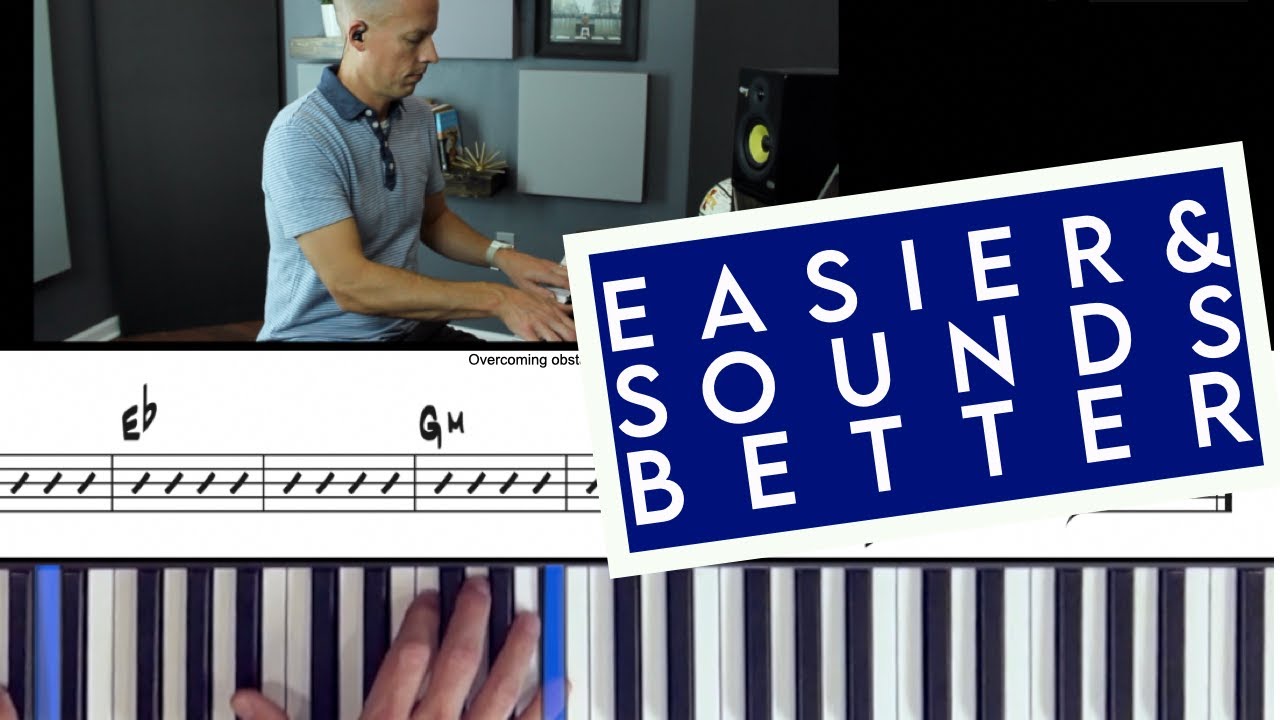 Alternatives to logical (but awkward!) melodic piano strategies