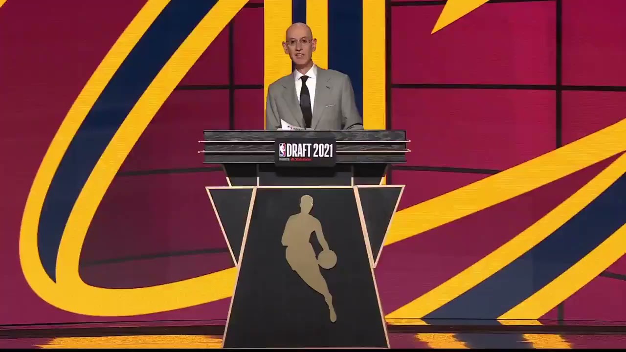 Evan Mobley #3 Pick 2021 NBA Draft! Cleveland Cavaliers
