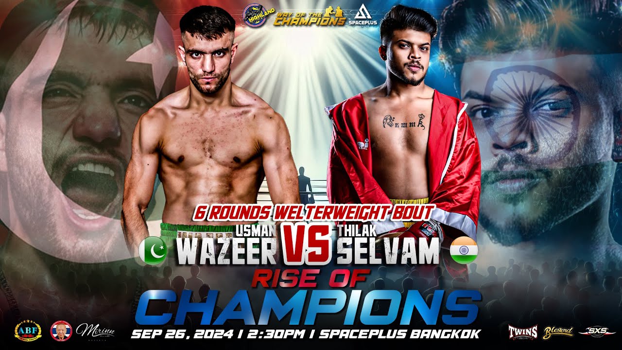 Usman Wazeer 🇵🇰 VS Thilak Selvam 🇮🇳 | Sep 26, 2024 | Bangkok, Thailand