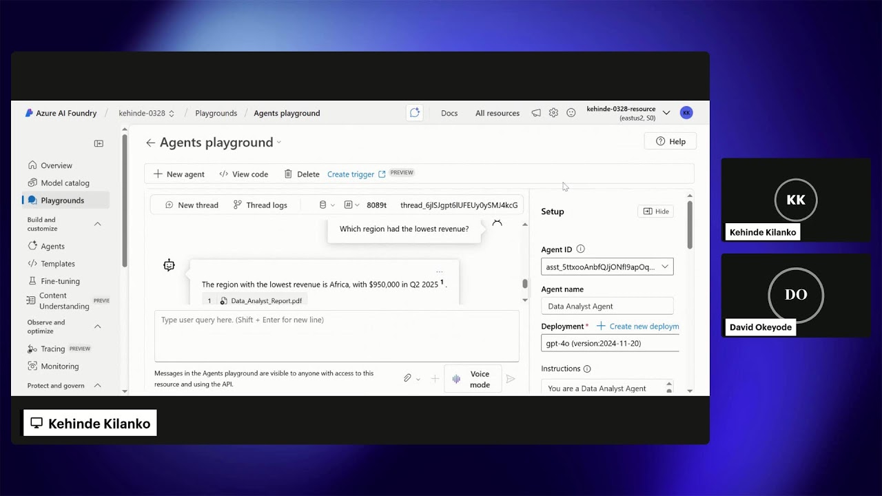 Hands-On: Generative AI in Azure
