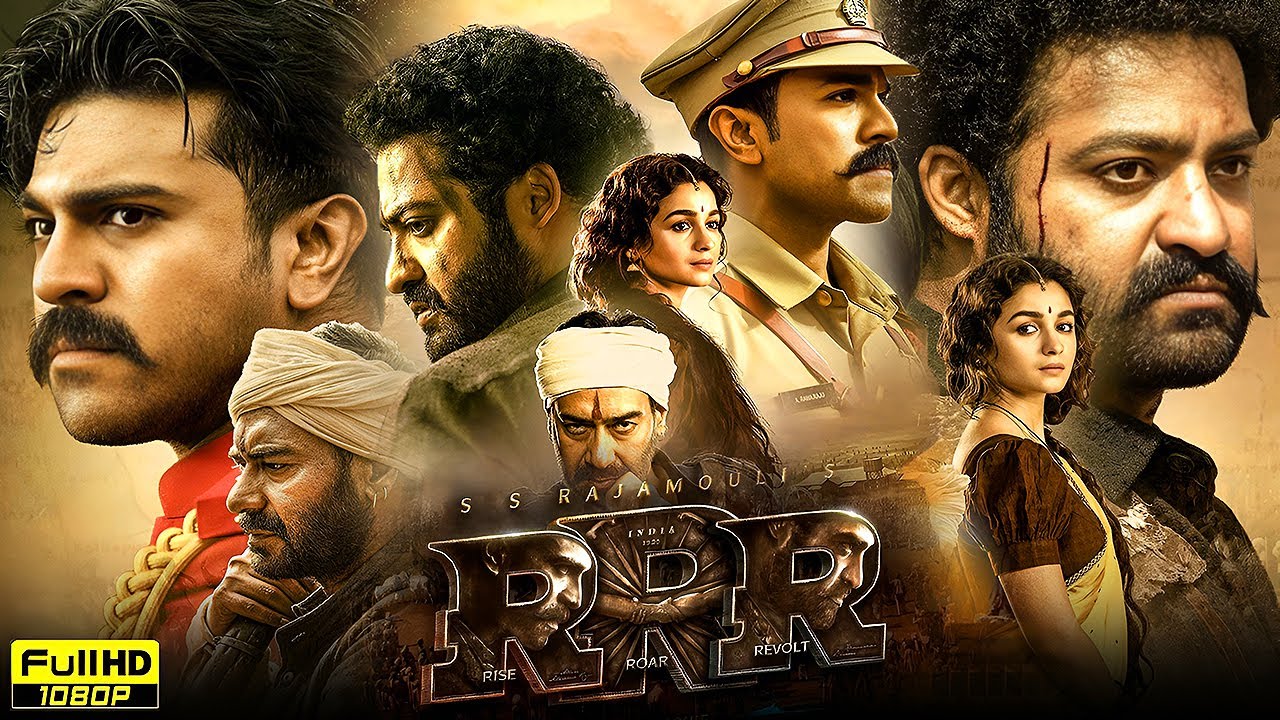 RRR Full Movie Hindi Dubbed | Ram Charan | Jr NTR | Ajay Devgn | Alia Bhatt | Facts and Review