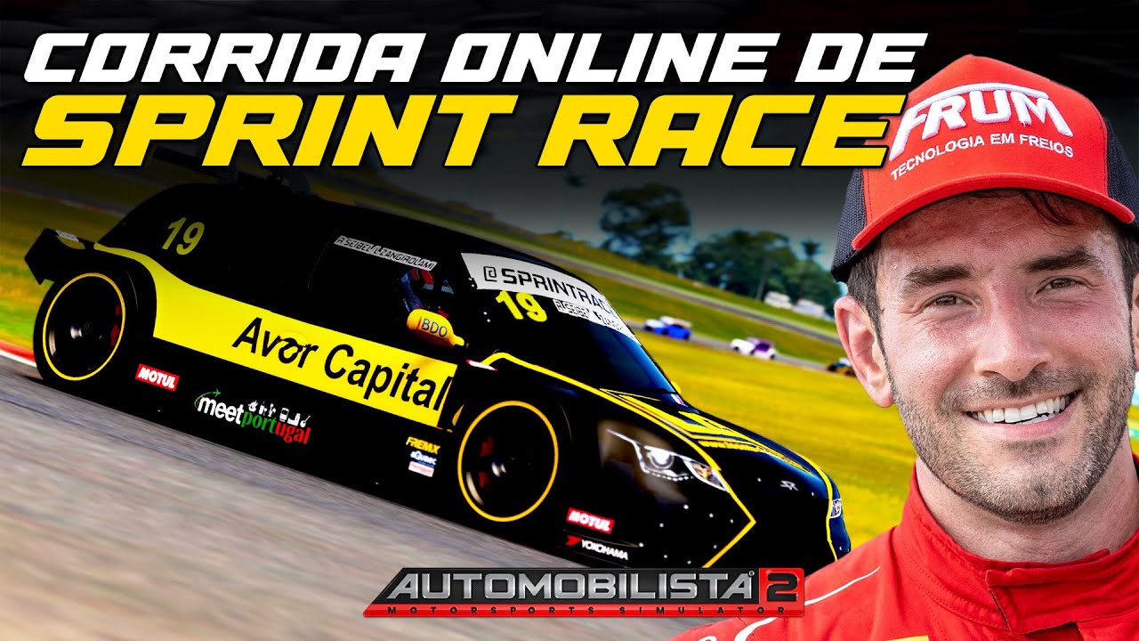 Corrida Online com Vitor Genz - Automobilista 2&nbsp;-&nbsp;Sprint&nbsp;Race em Tarum&atilde;