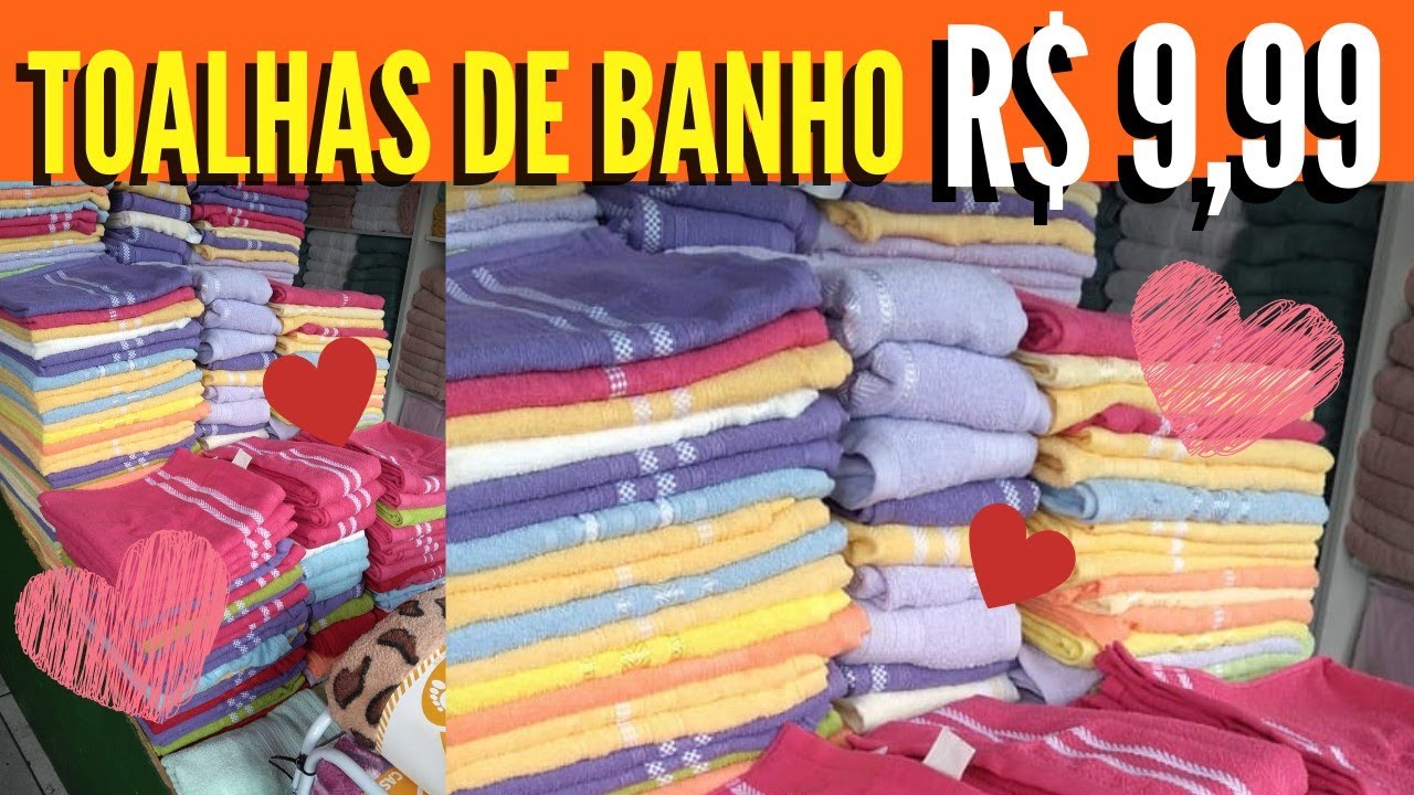 BRAS-SP | TOALHAS DE BANHO A PARTIR DE R$ 9,99 NA JUATEX