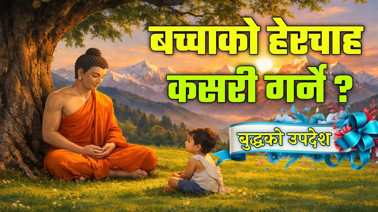 बालबालिकाको हुर्काइ कसरी गर्ने ? महात्मा बुद्धका बिचार 