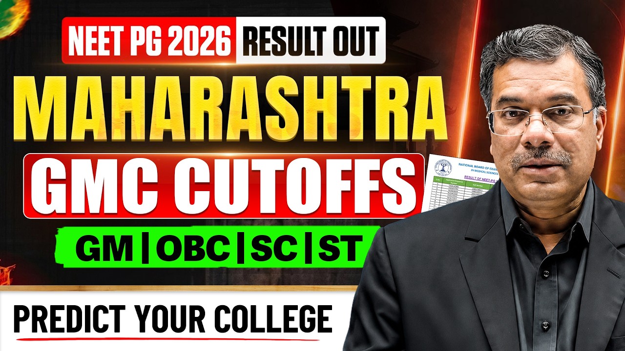 NEET PG 2026 Result Out | Maharashtra GMC Category-Wise Cutoff | NEET PG Counselling | Medical360