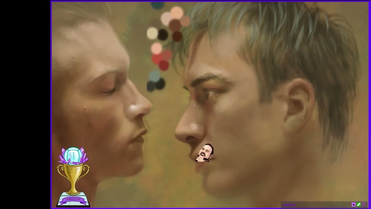 Timelapse: Speedpaint of Shane and Ilya from Heated Rivalry