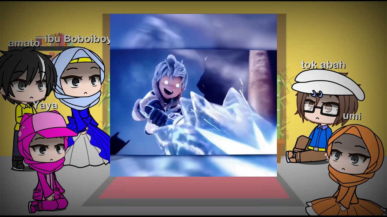 Family BoBoiBoy + yaya React to BoBoiBoy ( Part 3 ) || ( Gacha club ) || [ Rusdi Yansah ]