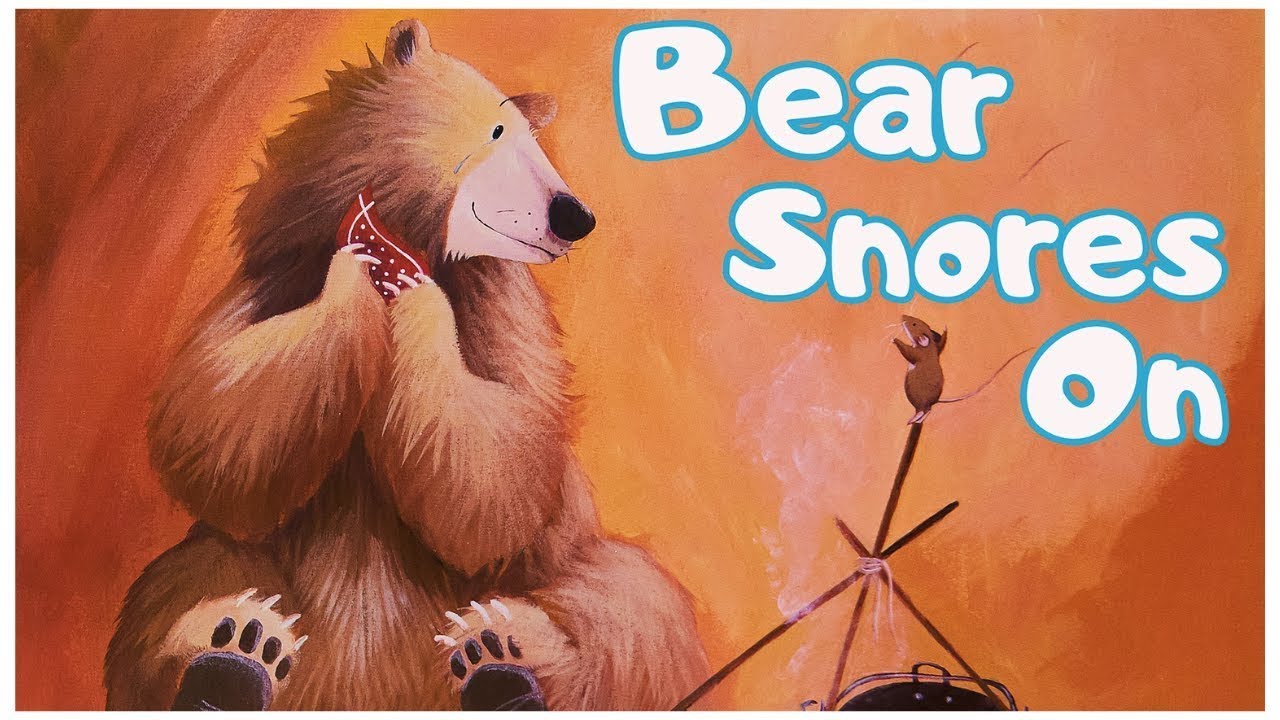 BEAR SNORES ON Read Aloud Book For Kids