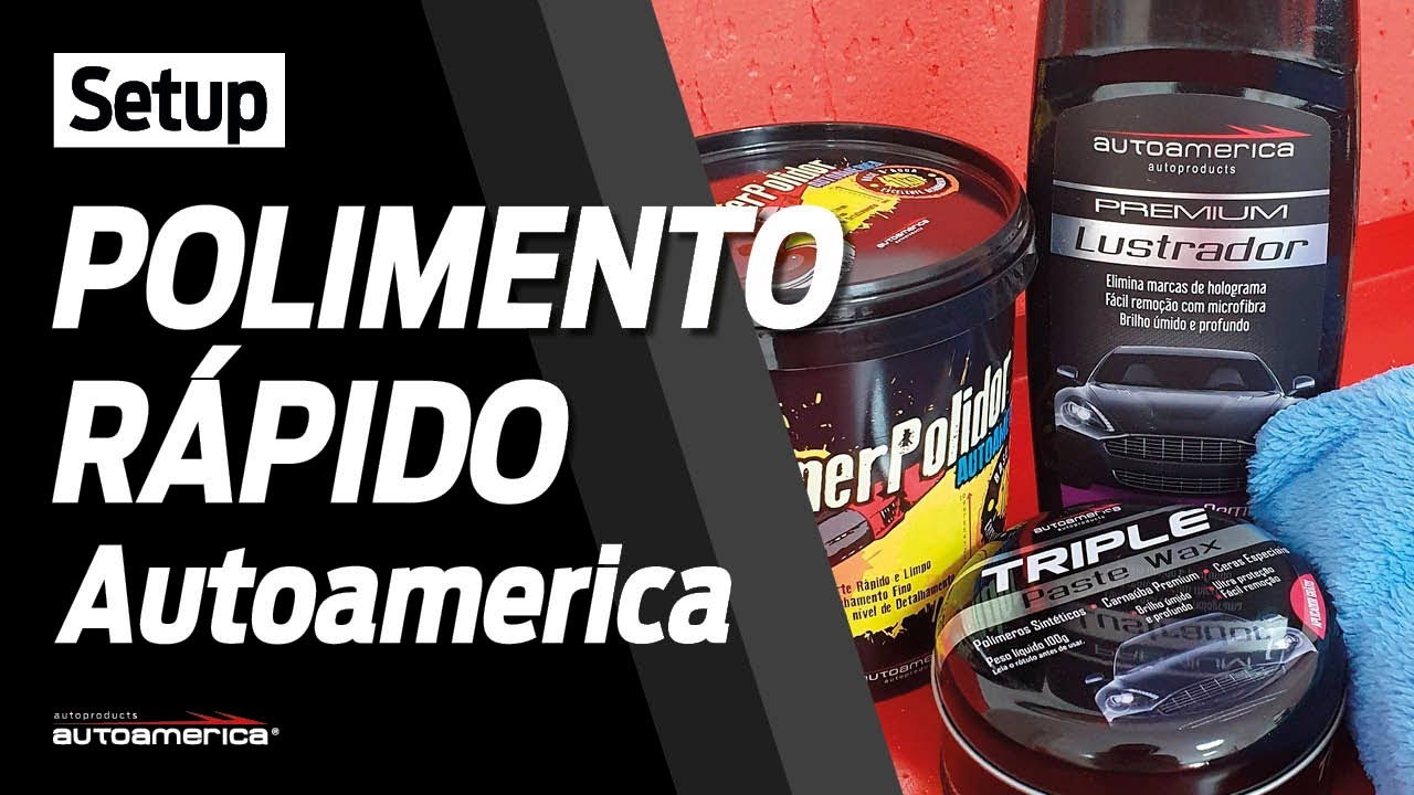 Polimento Comercial Autoamerica + Triple Paste Wax